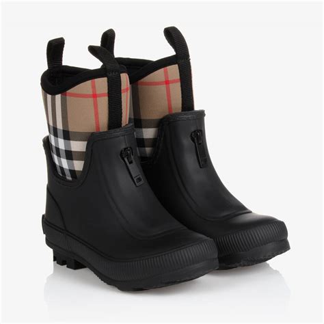 childrensalon burberry shoes|burberry rain boots for kids.